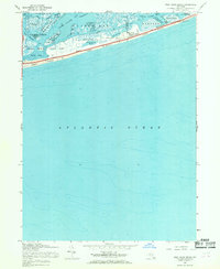 West Gilgo Beach 1967 topographic map thumbnail