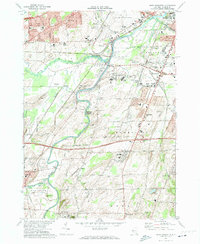 West Henrietta 1971 topographic map thumbnail