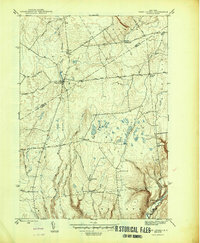 West Leyden 1946 topographic map thumbnail