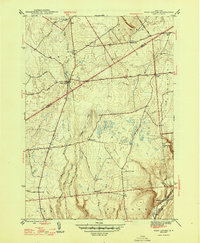 West Leyden 1947 topographic map thumbnail