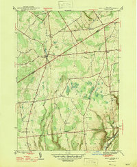 West Leyden 1947 topographic map thumbnail
