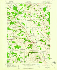 West Lowville 1943 topographic map thumbnail