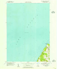 West Ninemile Point 1954 topographic map thumbnail