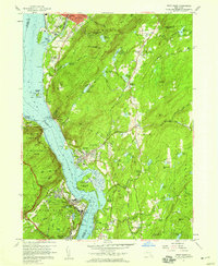 West Point 1957 topographic map thumbnail