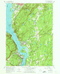 West Point 1957 topographic map thumbnail