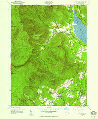 West Shokan 1942 topographic map thumbnail