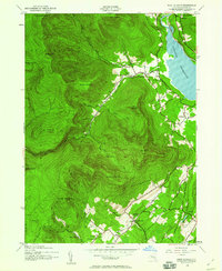 West Shokan 1942 topographic map thumbnail