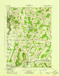 West Winfield 1945 topographic map thumbnail