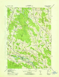 Westdale 1943 topographic map thumbnail