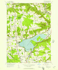 Westernville 1955 topographic map thumbnail