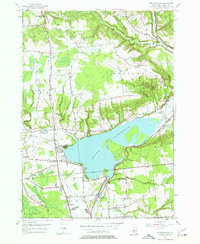 Westernville 1955 topographic map thumbnail