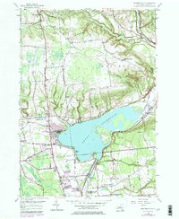Westernville 1955 topographic map thumbnail