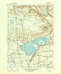 Westernville 1947 topographic map thumbnail