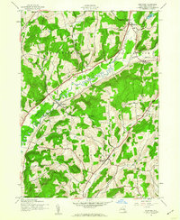 Westford 1943 topographic map thumbnail