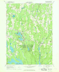 White Lake 1967 topographic map thumbnail
