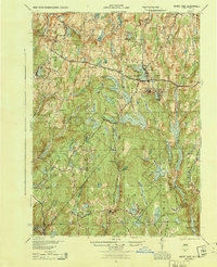 White Lake 1944 topographic map thumbnail