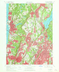 White Plains 1967 topographic map thumbnail