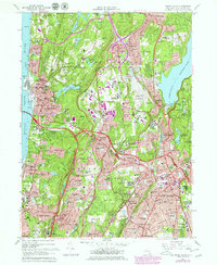 White Plains 1967 topographic map thumbnail