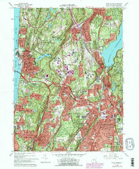 White Plains 1967 topographic map thumbnail