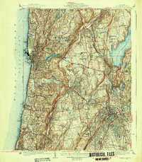 White Plains 1938 topographic map thumbnail