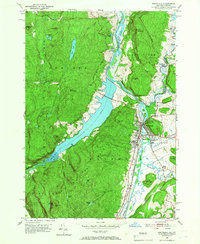 Whitehall 1950 topographic map thumbnail