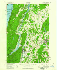 Whitehall 1950 topographic map thumbnail