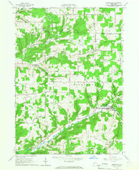 Whitesville 1965 topographic map thumbnail