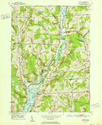 Willet 1951 topographic map thumbnail