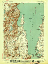 Willsboro 1941 topographic map thumbnail