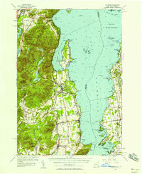 Willsboro 1956 topographic map thumbnail