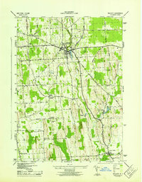 Wolcott 1943 topographic map thumbnail