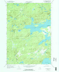 Wolf Mountain 1968 topographic map thumbnail