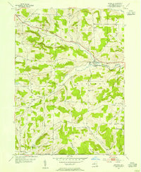 Woodhull 1953 topographic map thumbnail