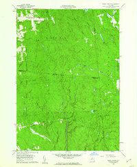 Worth Center 1960 topographic map preview
