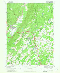 Wurtsboro 1969 topographic map thumbnail