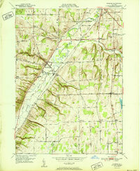 Wyoming 1951 topographic map thumbnail