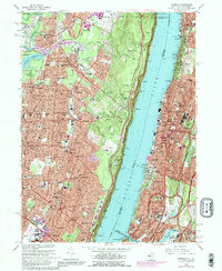 Yonkers 1966 topographic map thumbnail