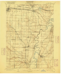 Caledonia 1904 topographic map thumbnail