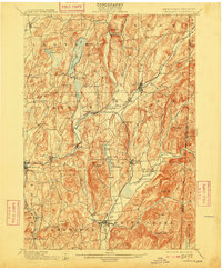 Cambridge 1901 topographic map thumbnail