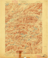 Canada Lake 1900 topographic map thumbnail