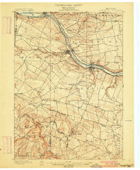 Canajoharie 1900 topographic map thumbnail