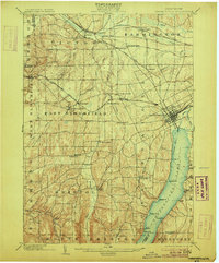 Canandaigua 1903 topographic map thumbnail