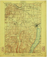 Canandaigua 1903 topographic map thumbnail