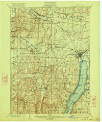 Canandaigua 1903 topographic map thumbnail