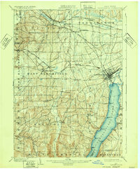 Canandaigua 1903 topographic map thumbnail