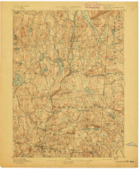 Carmel 1892 topographic map thumbnail