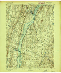 Catskill 1895 topographic map thumbnail