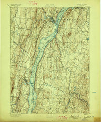 Catskill 1895 topographic map thumbnail