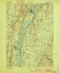 Catskill 1895 topographic map thumbnail
