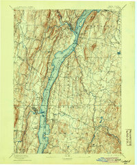 Catskill 1895 topographic map thumbnail
